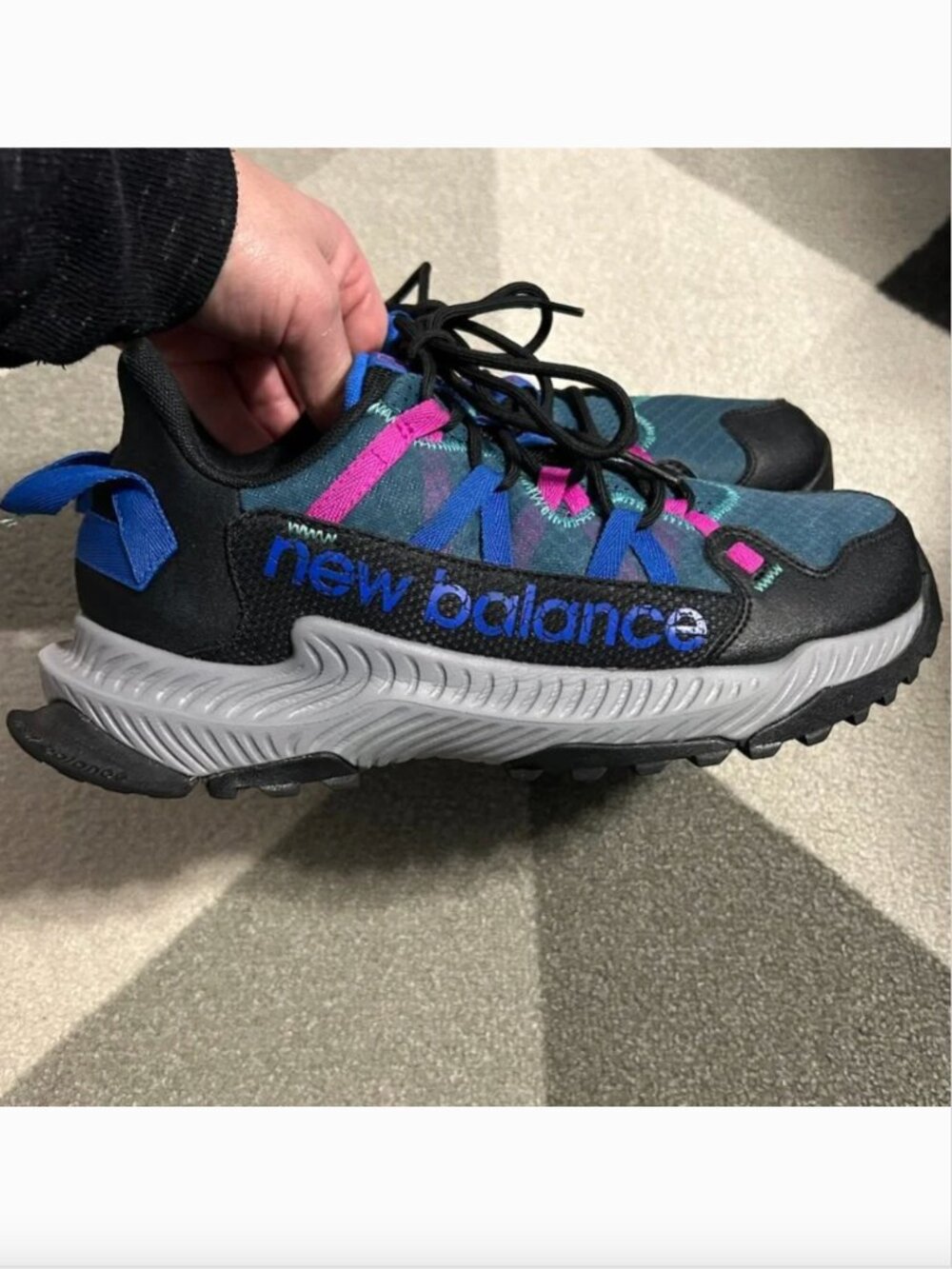 New Balance Shando 'Black Team Royal' Trail Running/Hiking Shoes Women's 10.5W‎